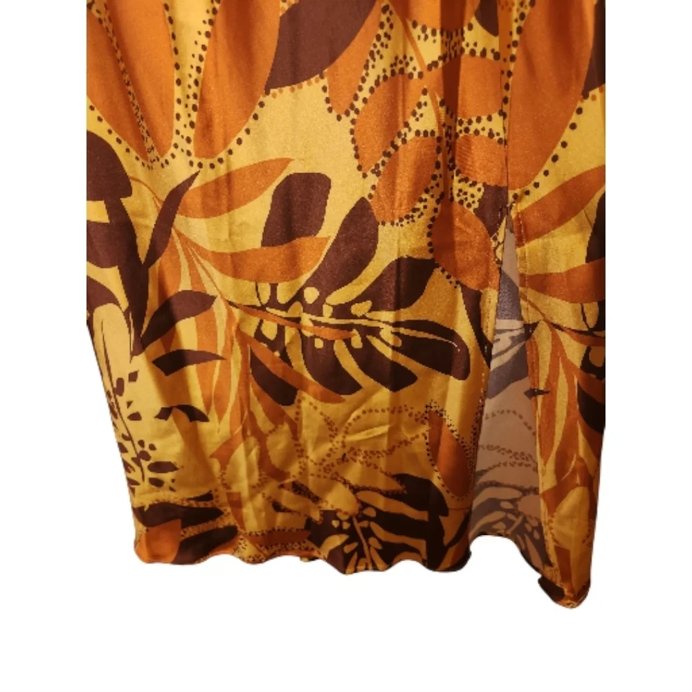 House of Harlow 1960 Gold and Brown Maxi Dress - Picture 9 of 9